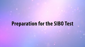 Preparation for the SIBO test
