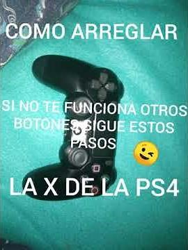 COMO ARREGLAR EL BOTÓN DE LA PS4