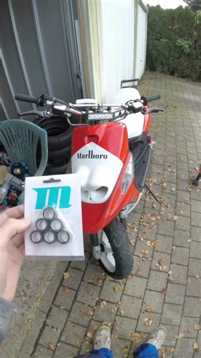 Yamaha Booster 70cc Aerox Tuning with Weight Change