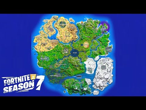 Fortnite Chapter 2 SEASON 7 Map!