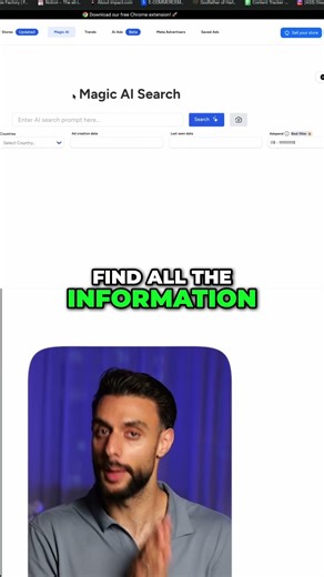 AI Facebook Ads Spy Tool: Boost Your E-commerce Sales #shorts