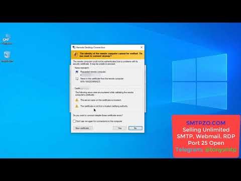 How to Connect to Your VPS | RDP Connect | Remote Desktop Connection using Windows [ SMTPZO.COM ]