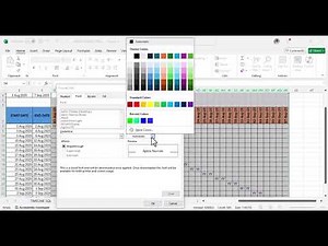 How to Create a Timeline in Excel