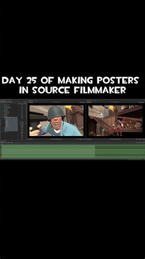 Day 25 of making posters in source filmmaker #sfm #tf2 #valve