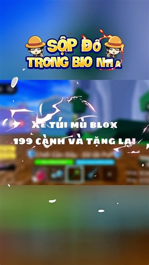 Review Túi Mù Blox Có Cả 6 Tộc Full Gear #roblox #robloxshorts #bloxfruits #shopacc69 #games #reels