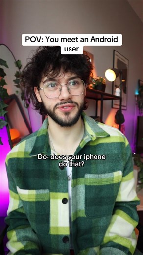 Meeting an Android User: A Humorous Encounter