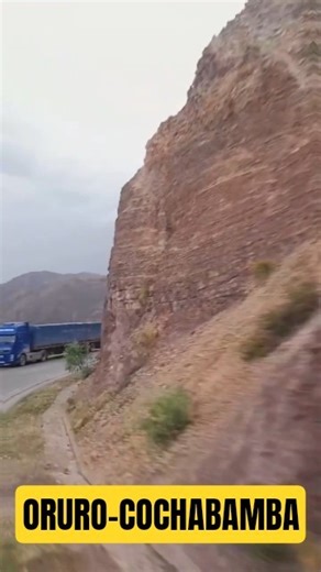 Oruro - Cochabamba bus ride #Bolivia #bus