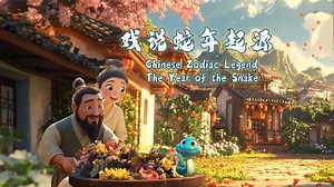 11K views · 112 reactions | The snake is one of the twelve animals in the Chinese zodiac and is often associated with wisdom and agility. With the Year of the Snake approaching, CGTN presents the unique AI-generated film to explore the story behind a little snake that's keeping evil away, ensuring peace and protecting the community! | Learn Chinese | Facebook