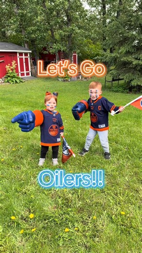 Let’s go Oilers! 💙🧡 Oilers #oilers #playoffs #nhl | Ruby Anderson