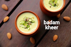 badam kheer recipe | badam payasam | almond kheer