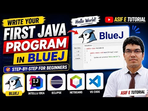 Start Java Programming with BlueJ | Easy Tutorial | VIdeo4