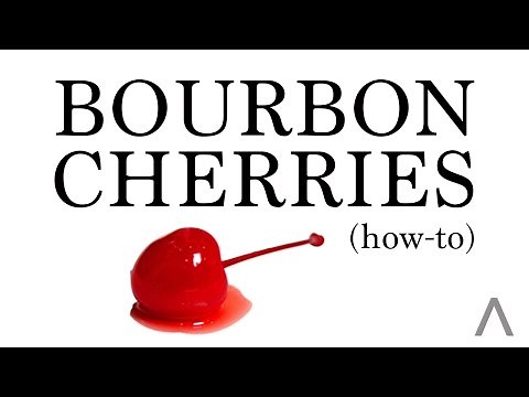 Modern-Alpha : How To Make Bourbon Infused Cherries
