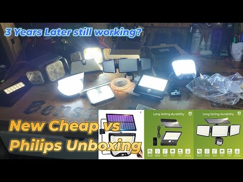 3 Years Later Which Solar Lights Still Work New Cheap vs Philips Unboxing