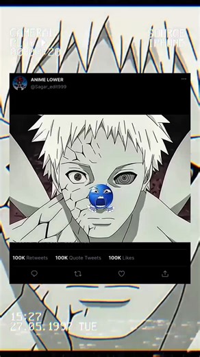 POWER OF OBITO UCHIHA 🥶👿 #short #naruto #obito
