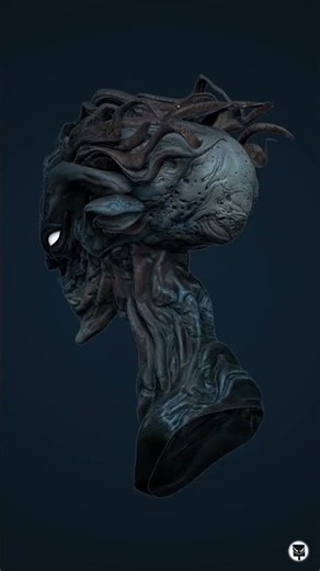 Totally RNG Alien Concept | La Spatule du Futur #3dsculpting #3dart #zbrush