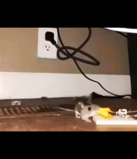 Mouse Hilariously Rolls Around in Funny Video