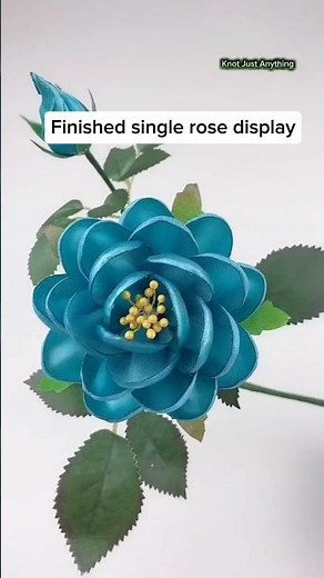 DIY Silk Ribbon Flowers / Ribbon Rose Tutorial #handmade #handmadegifts #flowers #gift #ribbon #rose