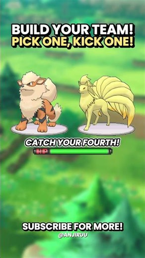 Build Your Pokemon Team! Pick one Kick One! | Part 1