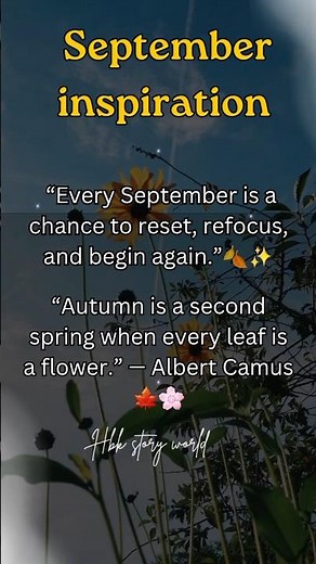 Best September Quotes 🌸 | Motivation & Inspiration #ytshorts #shorts #september #motivation #quotes