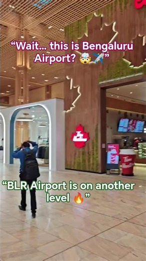 Bengaluru Airport.. Simply Amazing Interior designs.. ✈️🛬