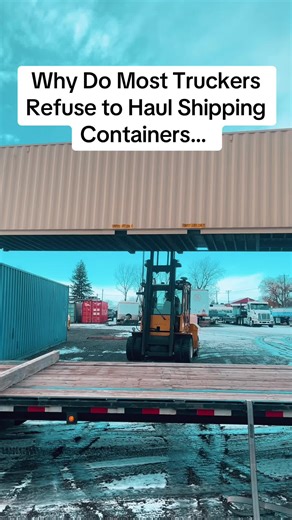 Understanding Truckers' Reluctance to Haul Shipping Containers