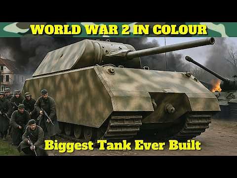 MAUS Germany's Super-Heavy Tank: Color Documentary