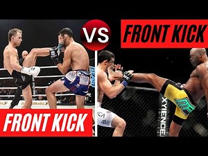 Front Kick To The Face | 2 Variations w/ Video Footage