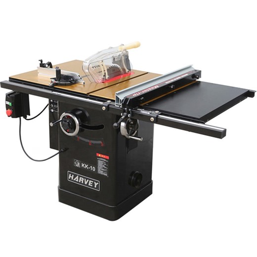 Sierra de mesa de precisión Harvey Hw110lc-36 3ª Gen 1.85kW para trabajar la madera