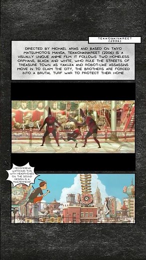 Tekkonkinkreet: A Masterpiece of Sound & Visuals 🎧🏙️
