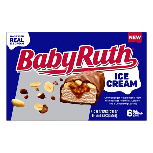 Baby Ruth Ice Cream Bars