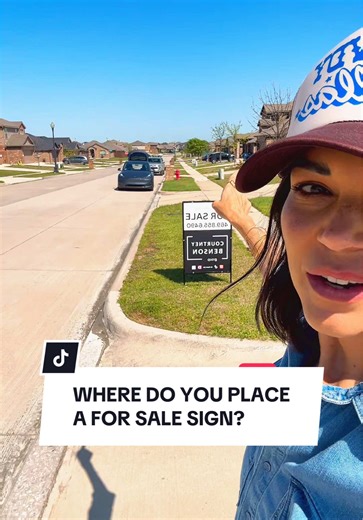 For Sale Sign Placement Tips for Home Sellers