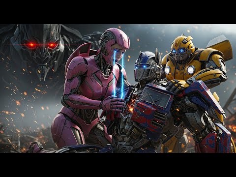 Arcee and Bumblebee Restoring Optimus Prime After Megatron's Attack | Transformers Restoration