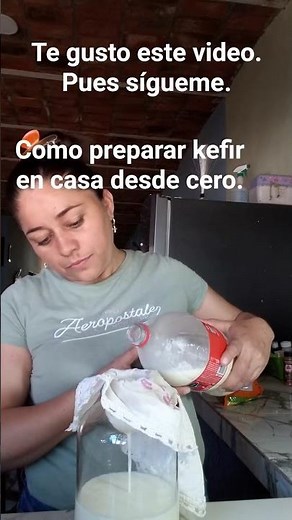 como preparar kefir "jocoque"desde casa y sin búlgaros.