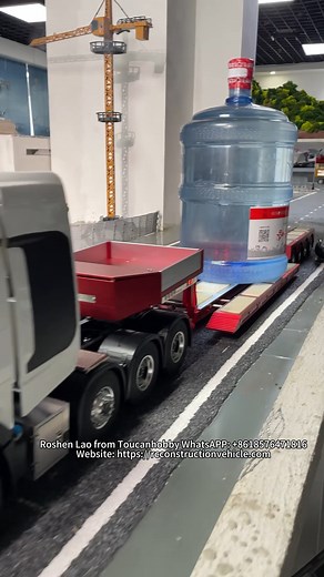 15K views · 170 reactions | Load Capacity Challenge for the 1/14 DG-999 4-Axle Trailer!  It can withstand a maximum weight of 30KG, and with its eye-catching red paint finish, it looks absolutely stunning!#rchobby #rc #model #rcmodel #machine #trailer #challenge #tractor | Toucanhobby | Facebook