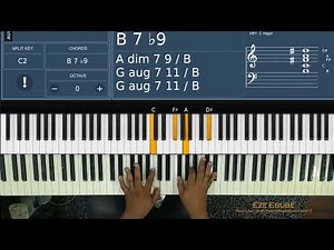 Eze Ebube by Neon Adejo (Piano cover & Breakdown by FDKEYZ) Fred Nwauzor
