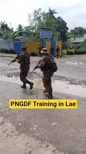 🔥PNGDF Soldiers Public Training🇵🇬