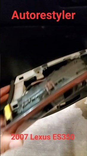 2007 Lexus ES350, door panel removal
