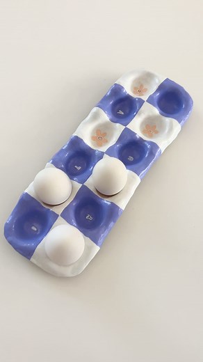 DIY Ceramic Egg Holder Craft Ideas for Easter