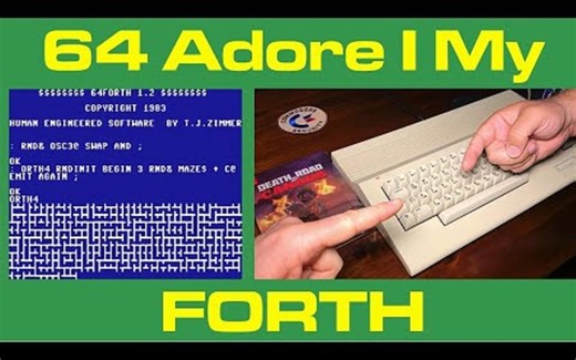 在 Commodore 64 电脑上使用 FORTH 编程/Programming in FORTH on Commodore 64