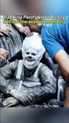 Ranking Pennywise's funny behind-the-scenes moments.#Pennywise#IT#use#fyp#celebrity