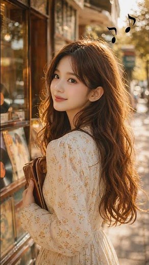 괜히 자꾸 웃게 돼 🌸 레코드 가게 앞에서 시작된 첫사랑 | 7080 감성 쇼츠│ 추억의 노래와 따뜻한 멜로디