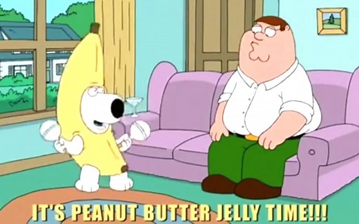 IT'S PEANUT BUTTER JELLY TIME!!! 循环一小时