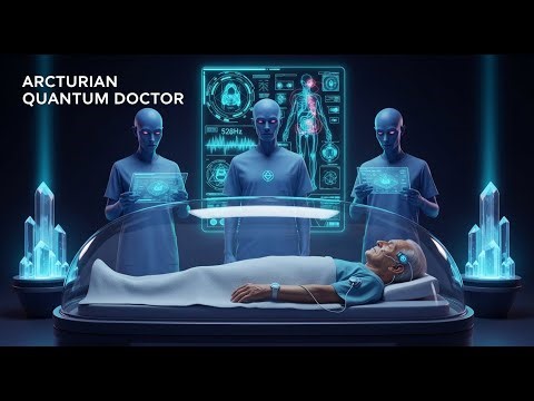 Arcturian Med Bed Activation - DNA Repair & Cellular Regeneration Through Light Codes, Sacred Space