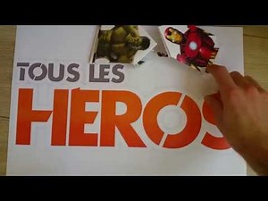 Tuto Tous les Héros - Origami Avengers