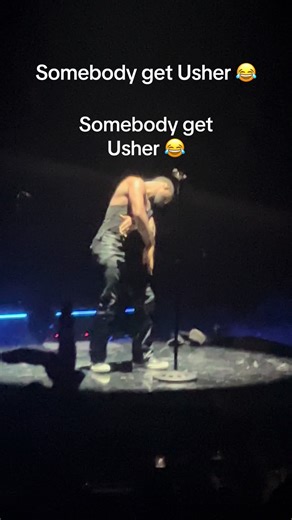 This man was glitching 💀 best show ever tho!! . . . #usher #lasvegas #usherresidency #fyp #usherchallenge