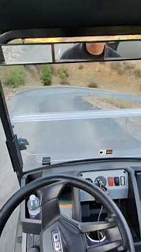 Vantage Parking | Valet Service in Los Angeles | Driving E-Z-GO L6 Express in Agua Dulce