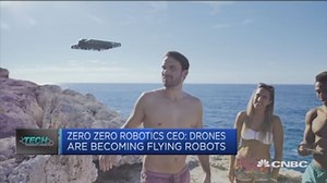 Drones are becoming flying robots: Zero Zero Robotics