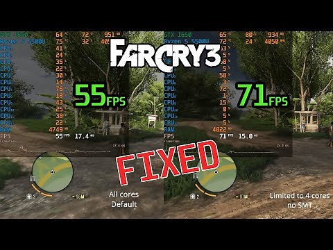 Far Cry 3 Low GPU usage/ Low FPS Fix