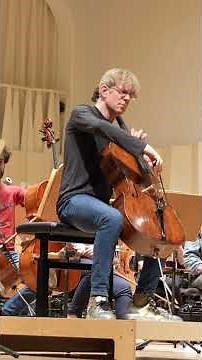 From my practice room to the stage - Strauss Don Quixote Finale