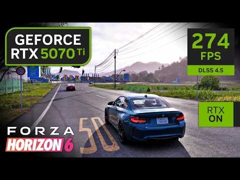 RTX 5070 Ti on Forza Horizon 6 | 1080p, 1440p, 4K with NVIDIA DLSS 4.5!